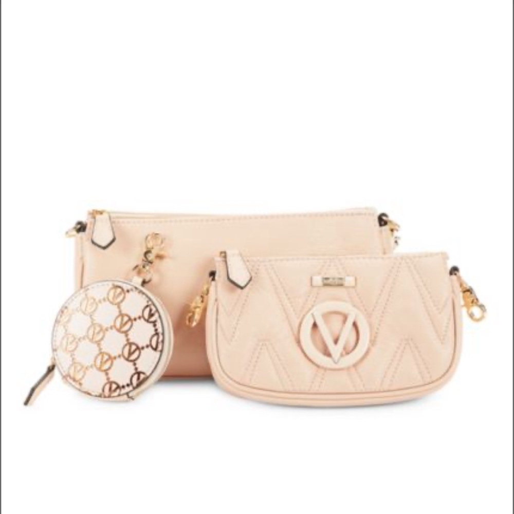 Valentino 3 in 1 Bag in Rose (Light Pink)